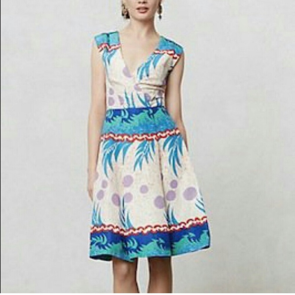 Anthropologie Tracy Reese Scape Surplice Dress 4